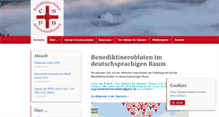 Desktop Screenshot of benediktineroblaten.de